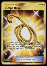 Pokemon Card - Escape Rope Burning Shadows 163/147 Secret Rare 2017 on eBay