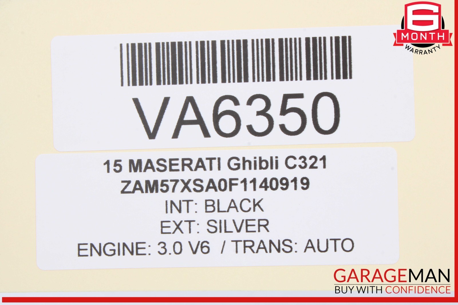 Maserati Ghibli 2014-2020 FRONT+RIGHT Seat control switch