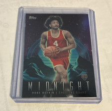 Topps 2023-24 Midnight Kobe Bufkin Atlanta Hawks Rookie Card #81 NBA. rookie card picture