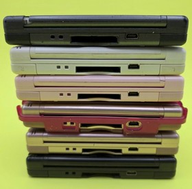Nintendo DS Lite Console Lot x6 Handheld Systems - Tested - Read Description