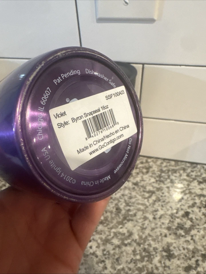 Paquete de 2 tazas de viaje con aislamiento a prueba de fugas Contigo tecnología Snap-Seal 20 OZ y 16 Foto 3 de 4