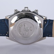 Breitling Chronomat 18k White Gold J13050.1 39mm Mother of Pearl Dial Men Watch 8