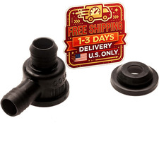 179-1266 18022219 Power Brake Booster Vacuum Check Valve Wgrommet Kit 2pcs