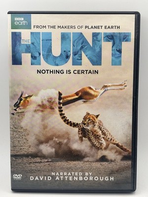 The Hunt Nothing is Certain BBC Earth (2015, DVD) FREE SHIP
