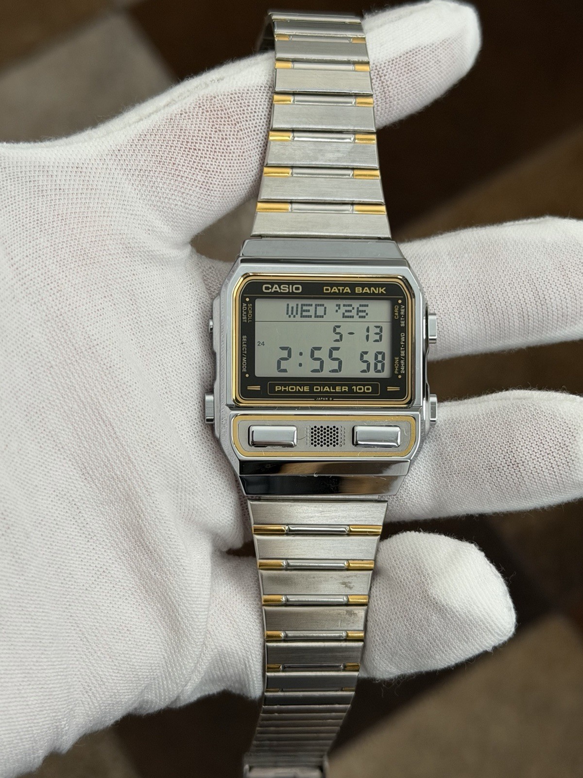 Rare Vintage Casio Phone Dialer 100 Databank DBA-900 Men’s Digital Watch JDM 80s