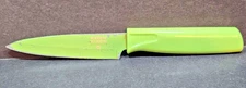 Kuhn Rikon Colori 3 1/2" Paring Knife, Light Green, Very Sharp