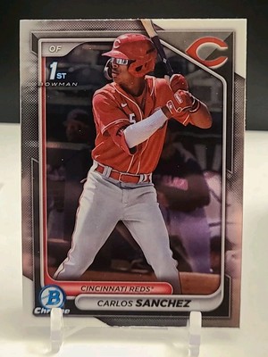 2024 Bowman - Chrome Prospects Carlos Sanchez #BCP-25 1st Bowman RC