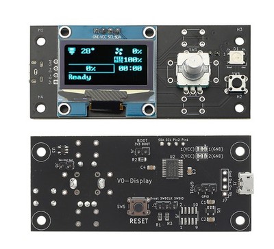 Voron V0& The V0.1/2 OLED display is suitable for Raspberry Pi 3 B