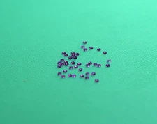 Watchmaker Lot of 40 pcs 12/90 Seitz balance jewels Ruby watch repair 2446