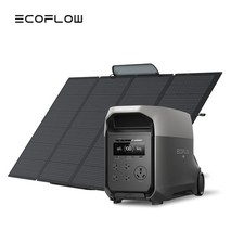 EcoFlow Delta 3 Ultra 3600W 3072Wh Portable Power Station with 400W Solar Panel