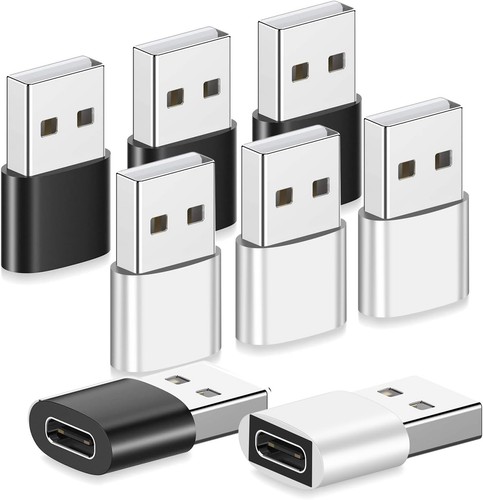 Kit Adaptateur Compact USB C Femelle vers USB Mâle - 8 Connecteurs Élégants Inclus - Photo 3 sur 8