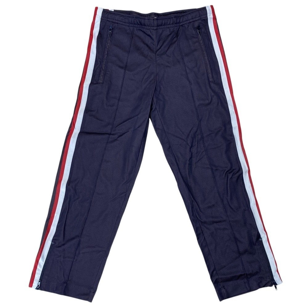 Christian Dior Side Zip Logo Track Pants Purple XS Rayon Unused