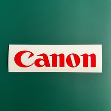 Original Canon Aufkleber - Retro / Sammlerstück - neuwertiger Zustand