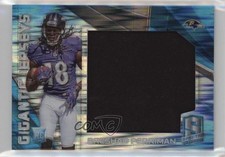 2015 Panini Spectra Gigantic Jerseys Neon Blue Prizm /50 Breshad Perriman 12x6