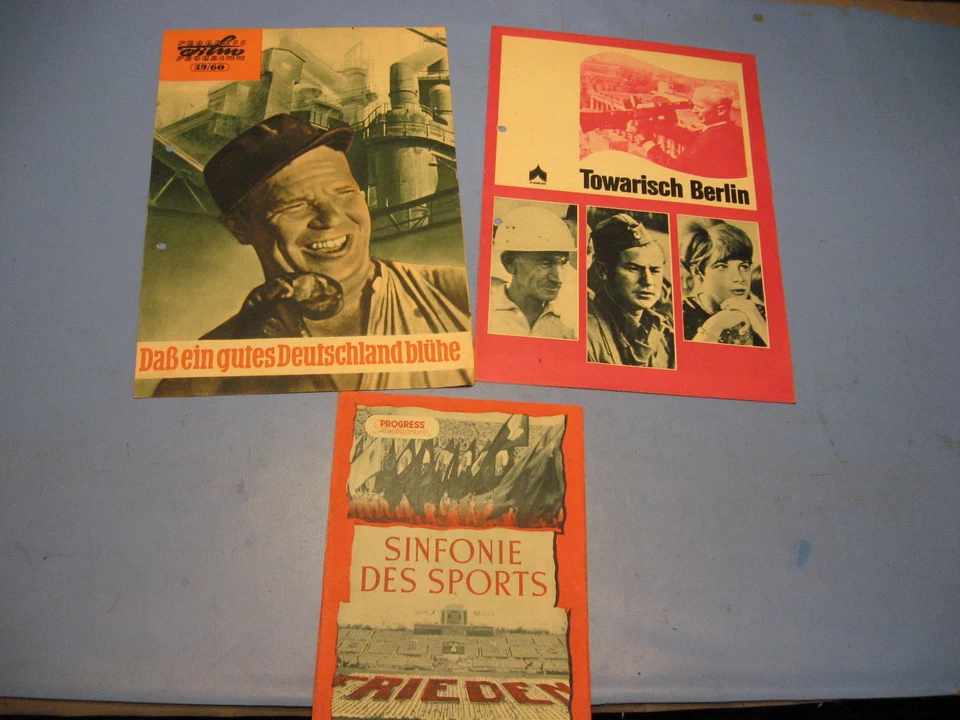 DDR,Defa,Progress 14 Filmprogramme 1960.Jahre-DDR Propaganda,Politik,Westhetze - Bild 3 von 3