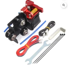 Befenybay Upgrade Direct Dual Gear Extruder Support Plate Kit with Stepper Motor