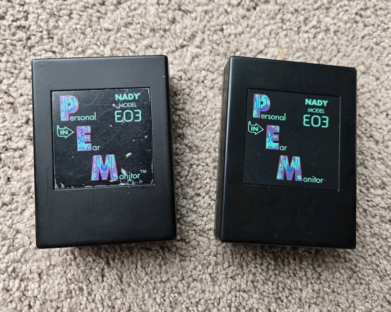 Nady Wireless Receiver for E03 In-Ear Personal Monitor System *  Lot of  2