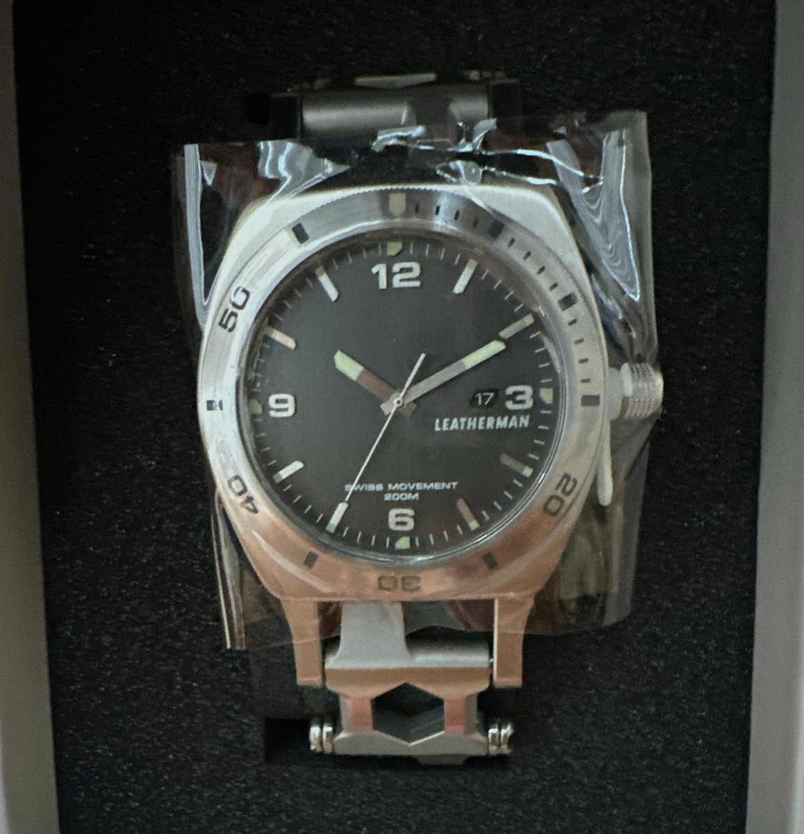 Leatherman Tread Tempo Multi-Tool Timepiece - Stainless Steel