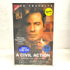 A Civil Action - Big Box Ex Rental - VHS Tape