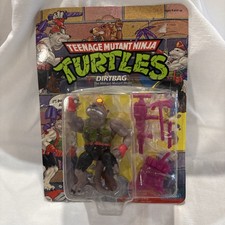 Dirtbag Teenage Mutant Ninja Turtles TMNT 1991 Playmates Figure NEW MOSC SEALED