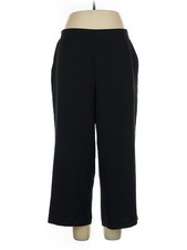 Nine West Women Black Dress Pants 0X Plus