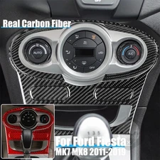 Accessories Climate Control Set Trim DecorativeFor Ford Fiesta MK7 MK8 2011-2019