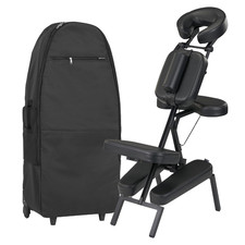 Portable Extra Large Massage Chair - Lightweight, Foldable, with Cushions Whee
