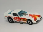 Vintage 1977 Hot Wheels Blackwall FIREBIRD White Fireball Funny Car Dragster