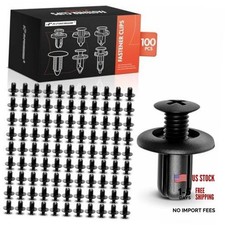 PCS Bumper Fender Liner Retainer Clips Push Pin Fastener Compatible with 100