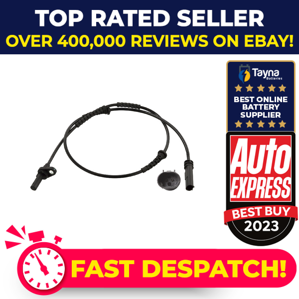 ABS Sensor Front Left or Right 103279 Febi Wheel Speed 34526775863 34526782099