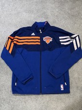 New York Knicks Adidas 2012 On Court Official Warm Up Jacket Size Men  s Medium