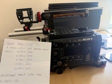 Sony PMW F55 camera  Extras