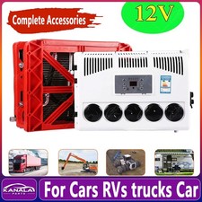 New 12V 12000 BTU Suitable Split Type Air Conditioner For Cars RVs trucks Car