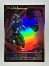 2021 Panini Illusions JK Dobbins #39 Trophy Collection Pink/399