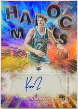Kon Knueppel 2025-26 Topps Havoc Marks Gold Auto RC /50 SSP Rookie Hornets ROY?