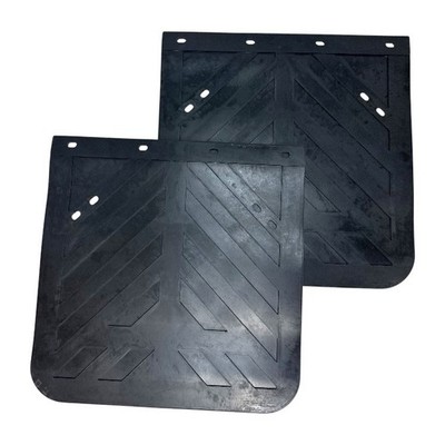 Mud Flaps 24''x 24'' Semi Truck Trailer Heavy Duty 1/4'' Thick Rubber 1 Pair