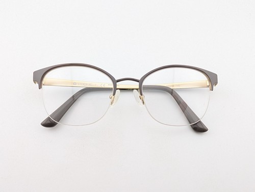 Vogue Eyeglasses, Frames Only, VO 4071 5071, 50-19-140, Metal/Plastic, Taupe