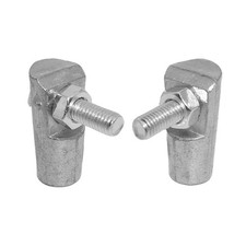 1 Pair Vehicle Battery Terminal Adapter Tool Free Setups Metal Easy Installation