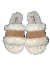 Women s Size 5- Koolaburra By UGG Slippers- White/Brown