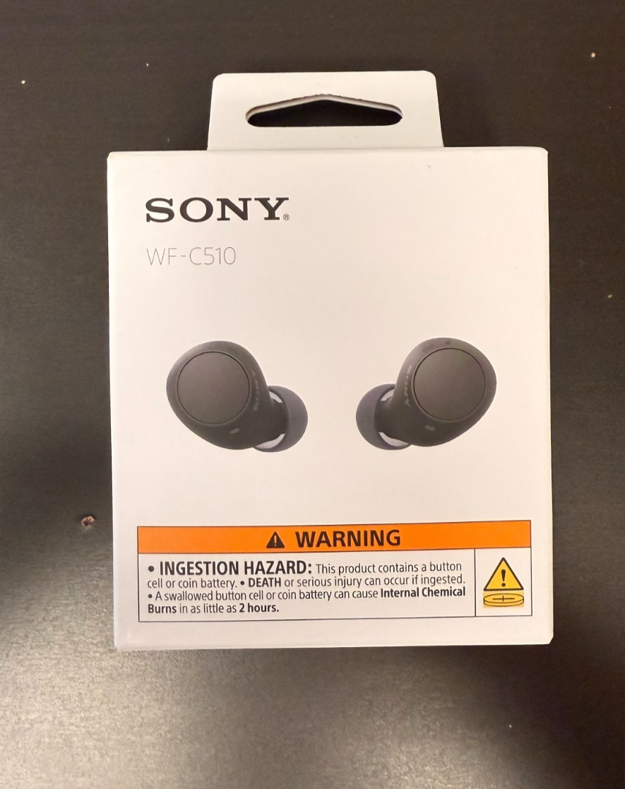 Sony WF-C500 Truly Wireless In-Ear Bluetooth Headphones Black