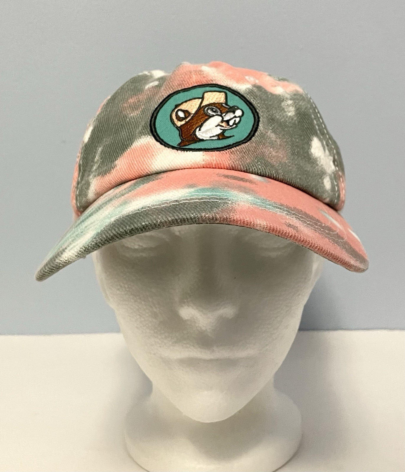 Buc-cee’s Adjustable Women’s Baseball Hat Pink Tie Dye Cap