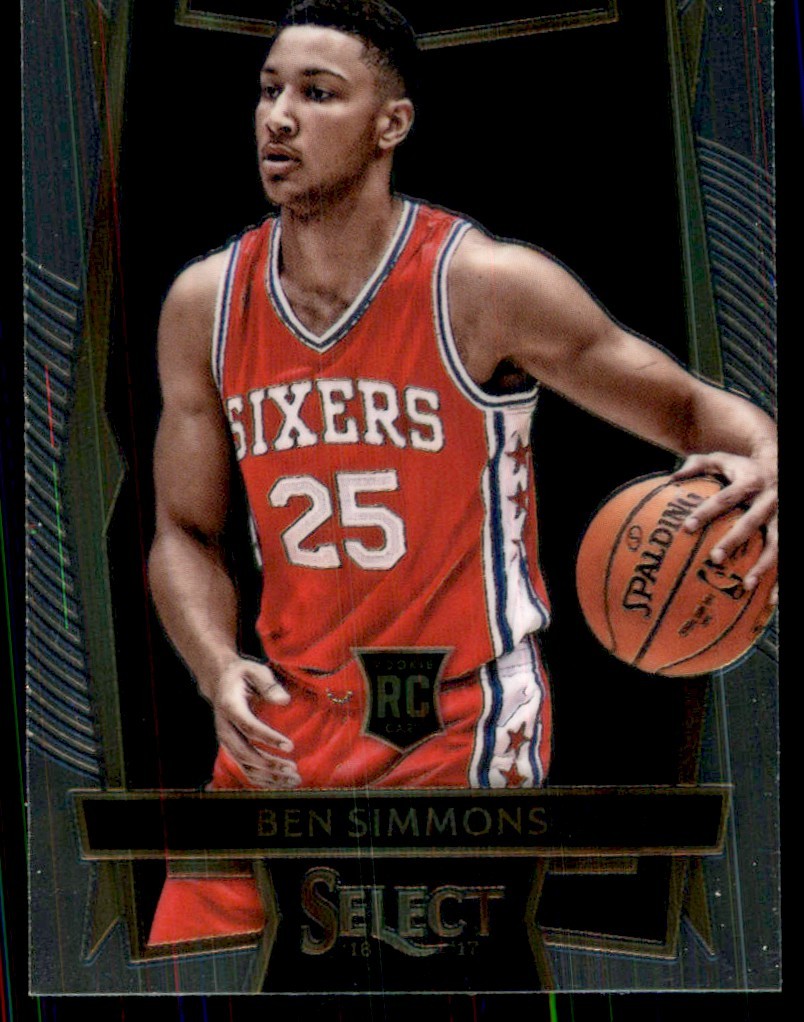 2016-17 Panini Select Ben Simmons Philadelphia 76ers #60