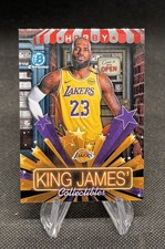 2025-26 BOWMAN CHROME LEBRON JAMES HOBBY STARS INSERT LOS ANGELES LAKERS HS-13