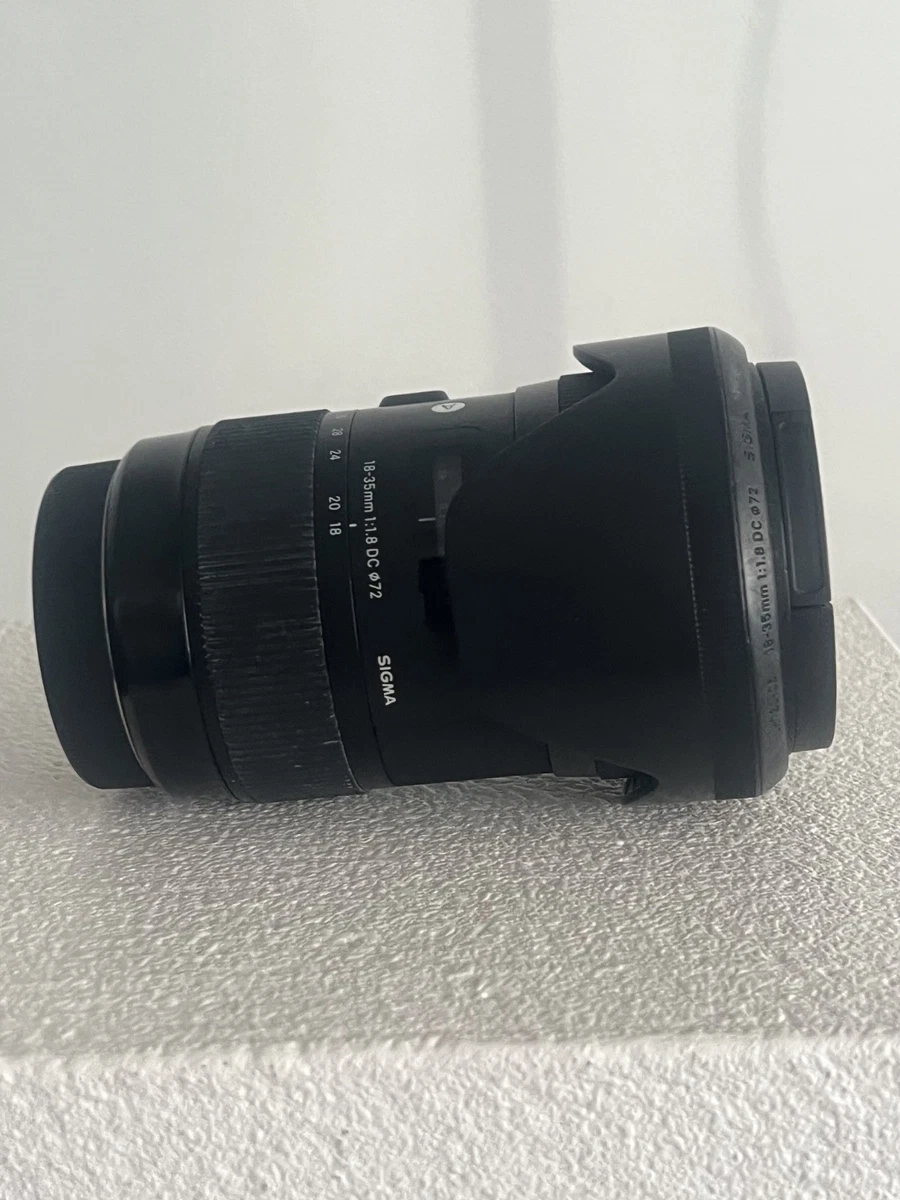 Sigma 18-35mm Focal Camera Lenses for sale | eBay