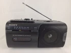 Sony CFM-10 AM/FM Radio & Cassette Player Recorder Boombox FOR PARTS OR REPAIR