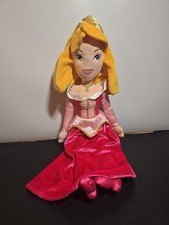 Disney Store Sleeping Beauty Aurora 20'' Princess Plush Toy Doll Genuine