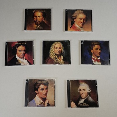 Time-Life Great Composers 2-Disc CD Lot Of 7 (14Disc Total)  Various Composers