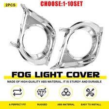 Left Right Chrome Fog Light Lamp Bezel Trim For Toyota 4runner 2010-2013 2-20x
