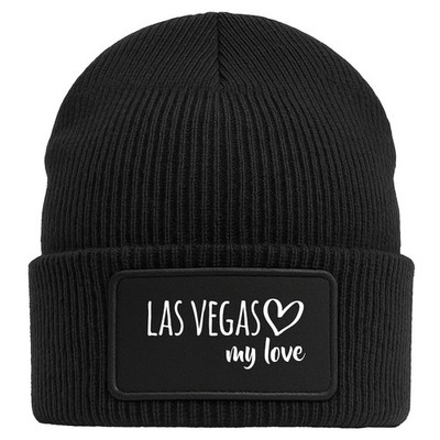 Beanie Las Vegas my love Geschenkidee Las Vegas Geschenk Präsent Mitbringsel Sou