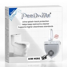 Pee Guard Toilet Seat Bathroom Urine Deflector Boys Men Ocean Scent 180 Lot